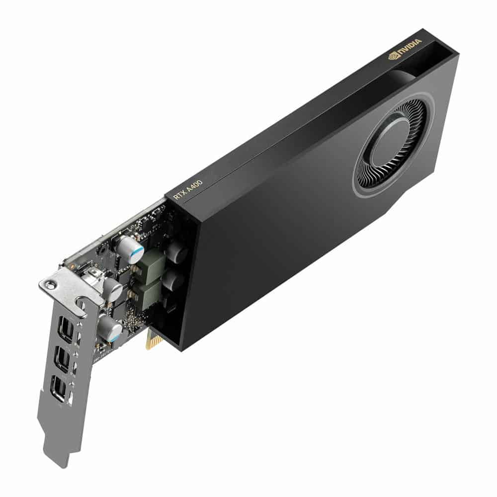 (image for) PNY NVIDIA RTX A400 4GB GDDR6 Ampere Ray Tracing OEM Workstation Graphics Card